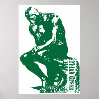 Poster Green Thinker