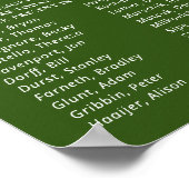 Poster Green This Candle Burns Class Reunion Memorial (Coin)