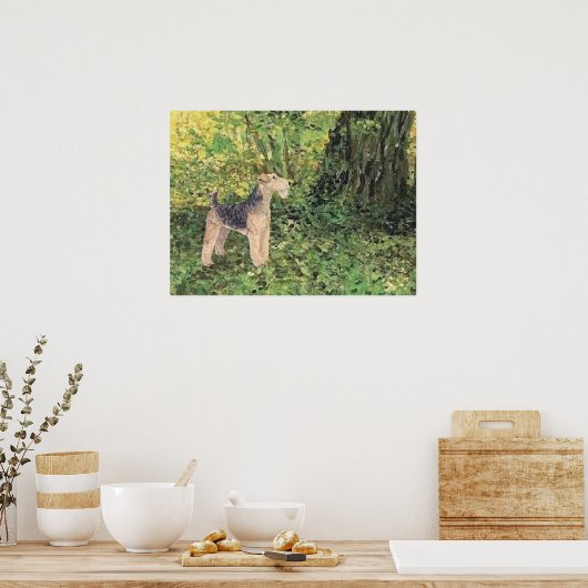 Poster Green Woods (Cuisine)