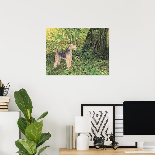 Poster Green Woods (Bureau à domicile)