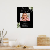 Poster Greenery Memorial Celebration Of Life Photo (Cuisine)