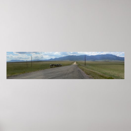 Poster Greenhorn Mountain Panorama, Colorado (Devant)