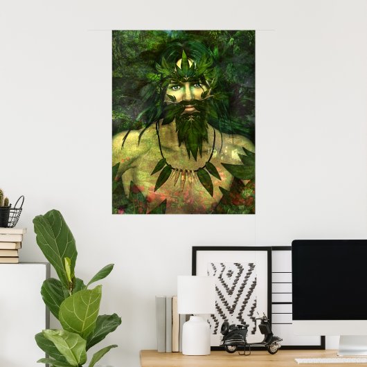 Poster Greenman (Bureau à domicile)