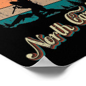 Poster Greensboro Caroline du Nord (Coin)