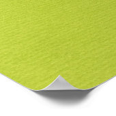 Poster GreenSolidPaper LIGHT LEMON VERT SOLID COULEUR RET (Coin)