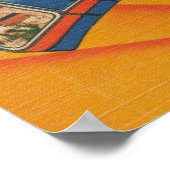 Poster Greenville, Caroline du Sud - Scènes à grandes let (Coin)