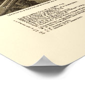 Poster Greenville, TX Carte panoramique - 1886 (Coin)