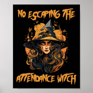 Poster Greffier de fréquentation Administrateur scolaire