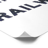 Poster Greffier postal des chemins de fer 1926 (Coin)