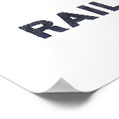 Poster Greffier postal des chemins de fer Imprimer 1926 (Coin)