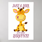 Poster Gregor Giraffe (Devant)