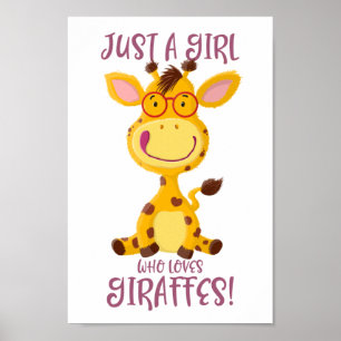 Poster Gregor Giraffe