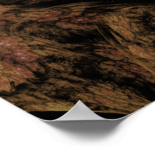 Poster Gregorian Chant Fractal (Coin)