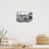 Poster Gregory Gold Diggings, Colorado (Cuisine)