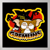 Poster Gremlins | Gizmo Stripe (Devant)