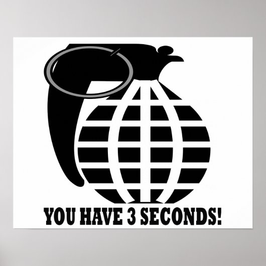 Poster Grenade (Devant)