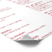 Poster Grenade (Coin)