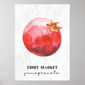 Poster Grenade du marché aux fruits (Devant)