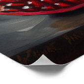 Poster Grenade | Vie morte | Style de peinture à l'huile (Coin)