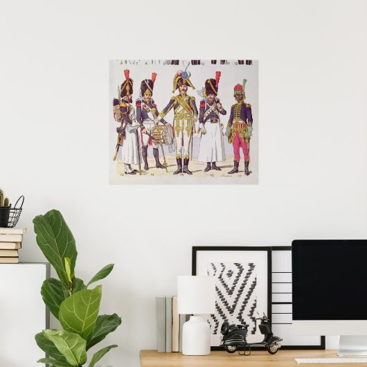 Poster Grenadier Guards du Premier Empire (Bureau à domicile)