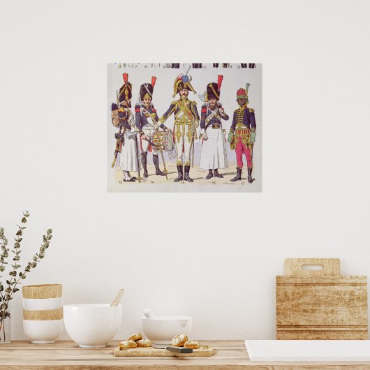 Poster Grenadier Guards du Premier Empire (Cuisine)