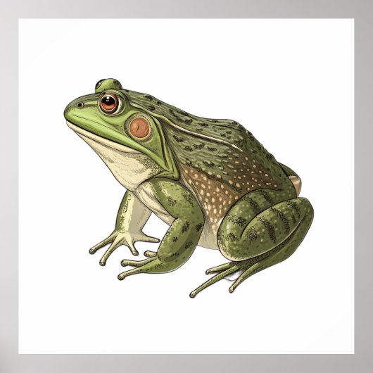 Poster Grenouille (Devant)