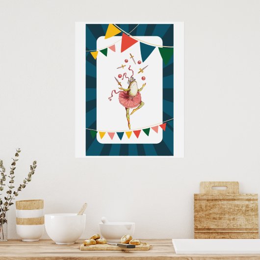 Poster Grenouille (Cuisine)