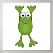 Poster grenouille (Devant)