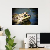 Poster Grenouille (Bureau à domicile)