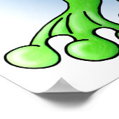 Poster Grenouille (Coin)