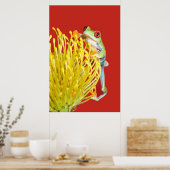 Poster grenouille (Cuisine)