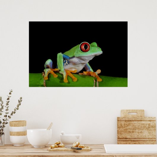 Poster grenouille (Cuisine)