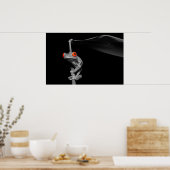 Poster Grenouille à arbre rouge (Cuisine)