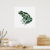 Poster Grenouille à flèche empoisonnée (Cuisine)
