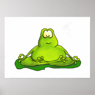 Poster Grenouille à mûrir