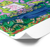 Poster Grenouille affamée (Coin)