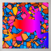 Poster Grenouille Artsy (Devant)