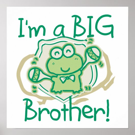 Poster Grenouille Big Brother (Devant)