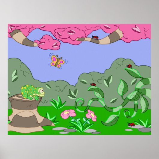 Poster grenouille contre poupée (Devant)