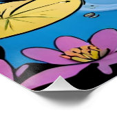 Poster Grenouille de chat (Coin)