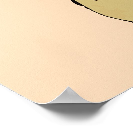 Poster Grenouille de Samurai (Coin)