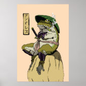 Poster Grenouille de Samurai (Devant)