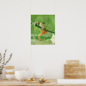 Poster Grenouille des arbres (Cuisine)