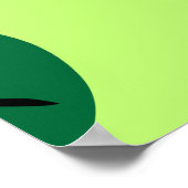 Poster Grenouille drôle (Coin)