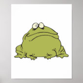 Poster grenouille grasse (Devant)