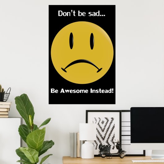 Poster Grenouille jaune (Bureau à domicile)