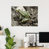 Poster Grenouille léopard R3 (Bureau à domicile)