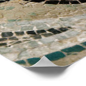 Poster Grenouille, mosaïque du Nil, de la Maison de la Fa (Coin)