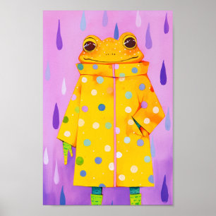 Poster Grenouille mûre
