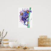 Poster Grenouille pourpre (Cuisine)
